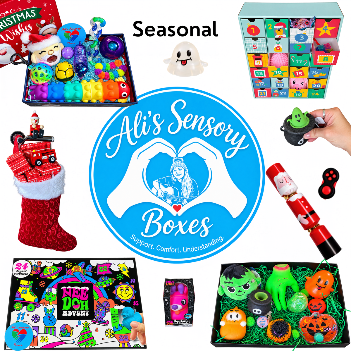 Mystery Sensory Christmas Stocking