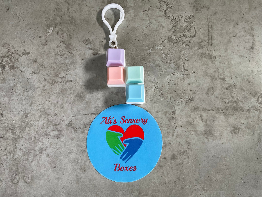 Keyboard Clicker Fidget Keychain