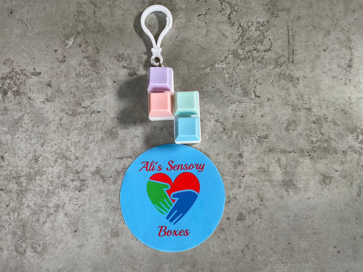 Keyboard Clicker Fidget Keychain