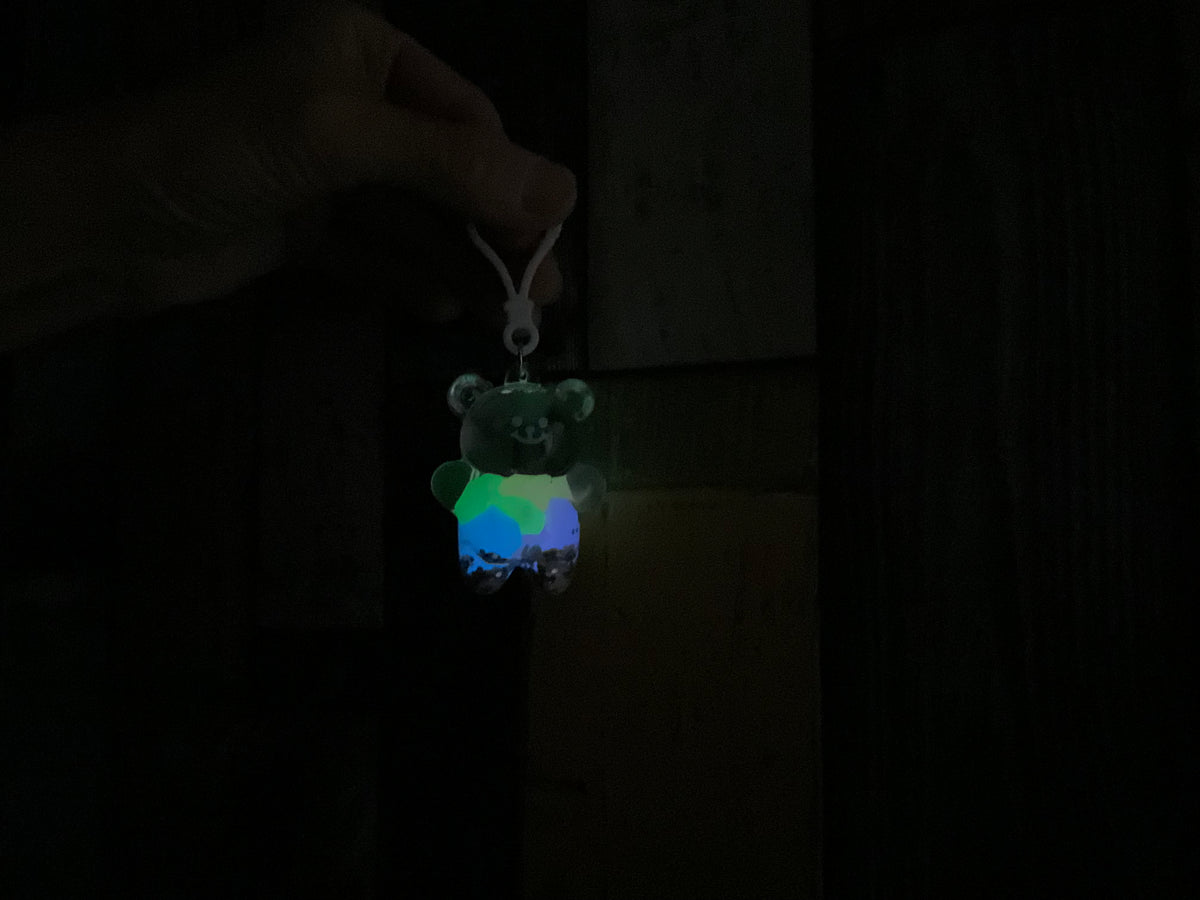 Glow in the dark Sensory Keychain