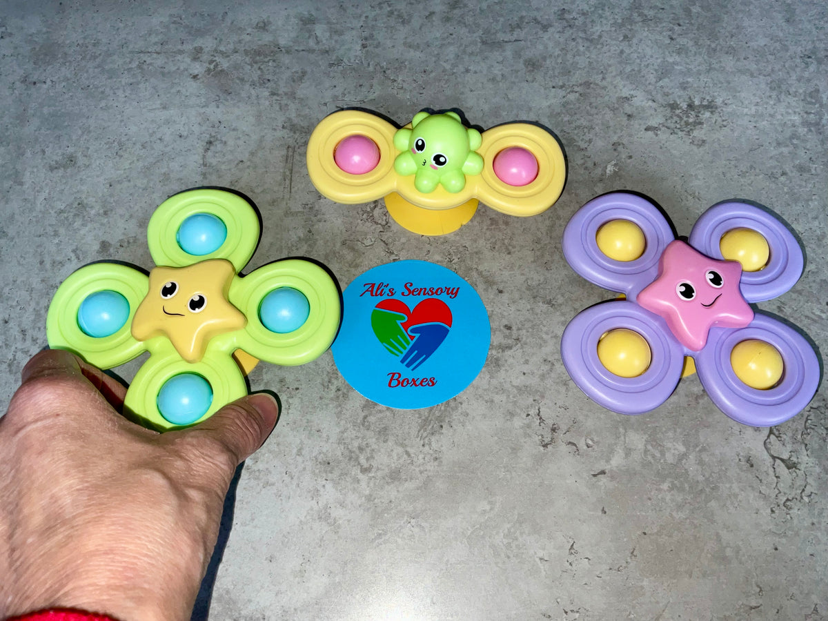 Sensory Suction Spinners