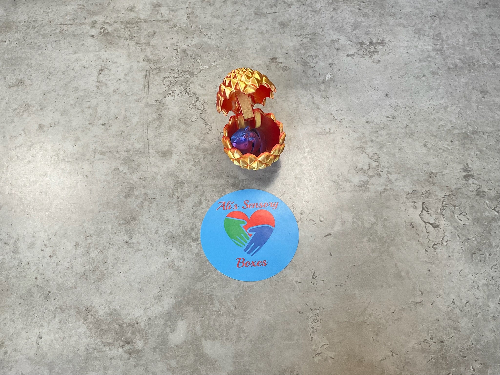 3D Printed Surprise Animal Egg
