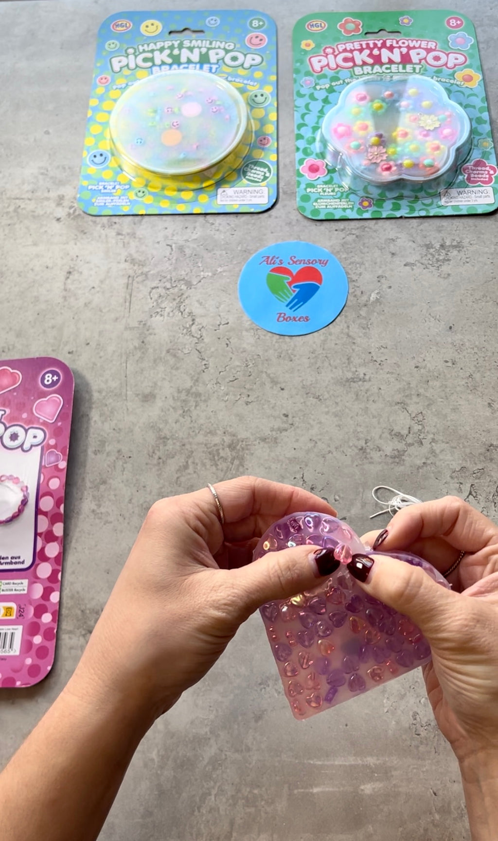 Picky Pad Pick and Pop Bracelet