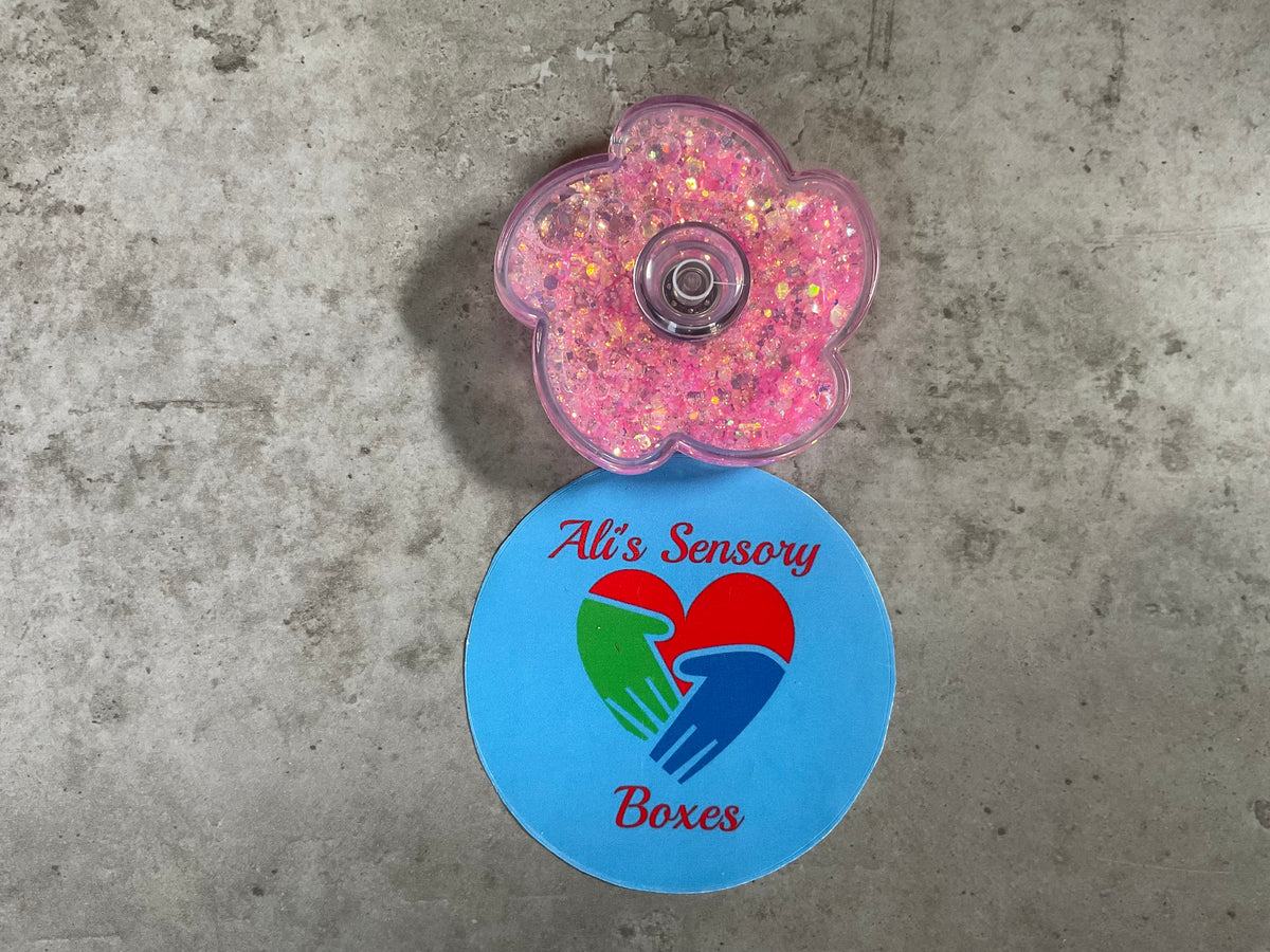 Liquid Glitter Fidget Spinner
