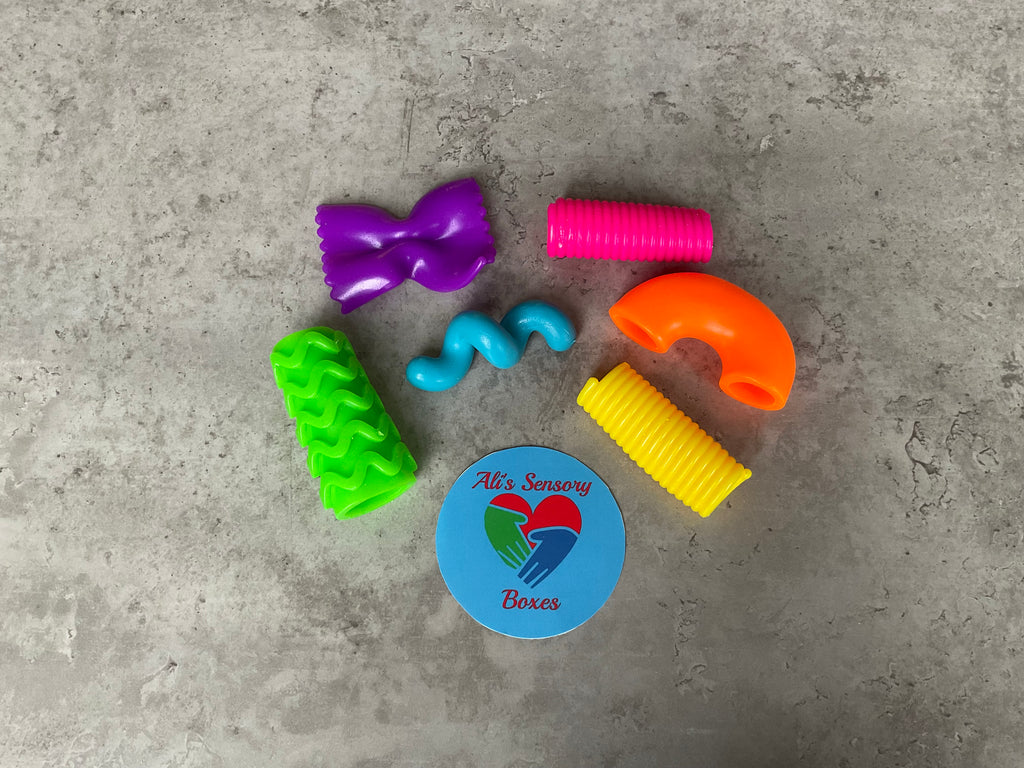 Stretchy Squeezy Pasta Shapes