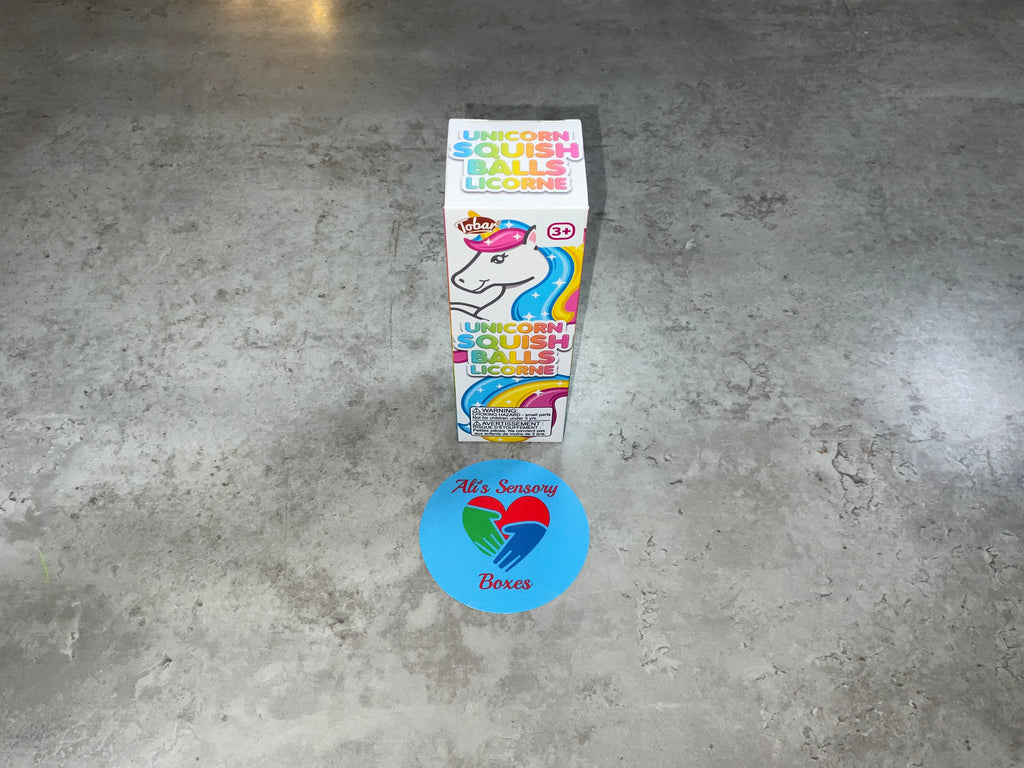 Unicorn Squish Balls 3 Pack