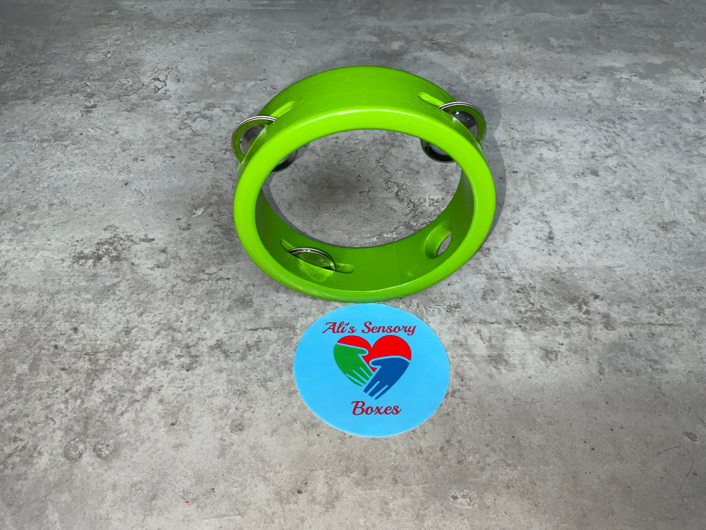 Mini Wooden Tamborine