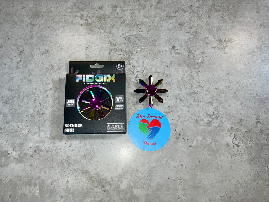 Fidgix Metallic Spinner