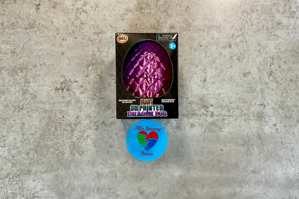 Giant 3D Printed Dragon and Egg