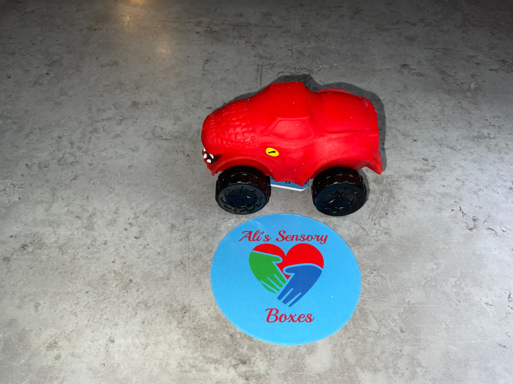 Stretchy Dinosaur Car