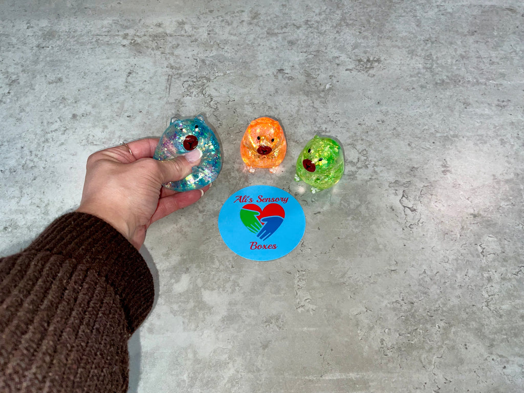 Mini Sugar Squishy Capybaras 3 Pack