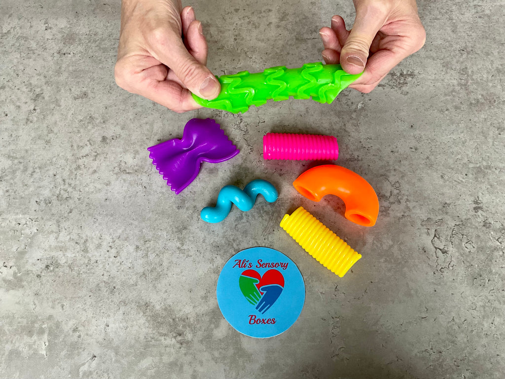 Stretchy Squeezy Pasta Shapes