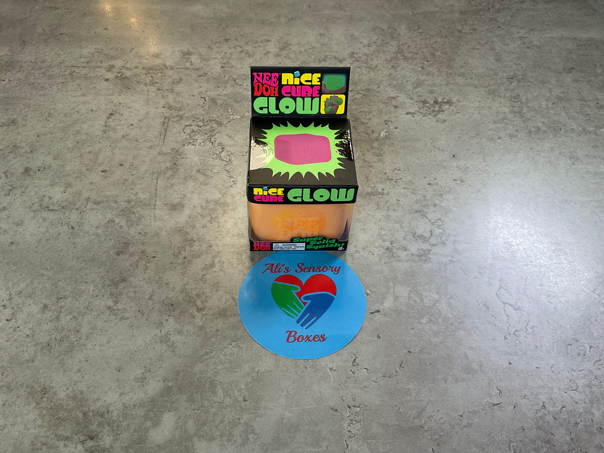 NeeDoh Nice Cube Glow In The Dark