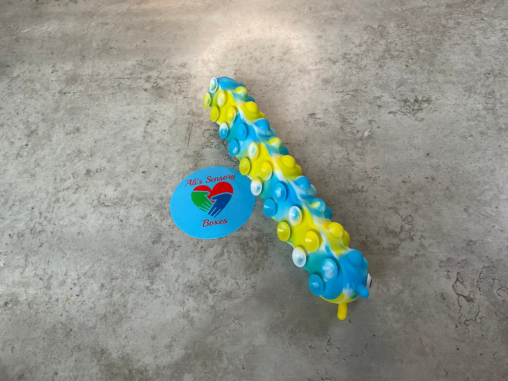 3D Suction Pop It Light Up Caterpillar