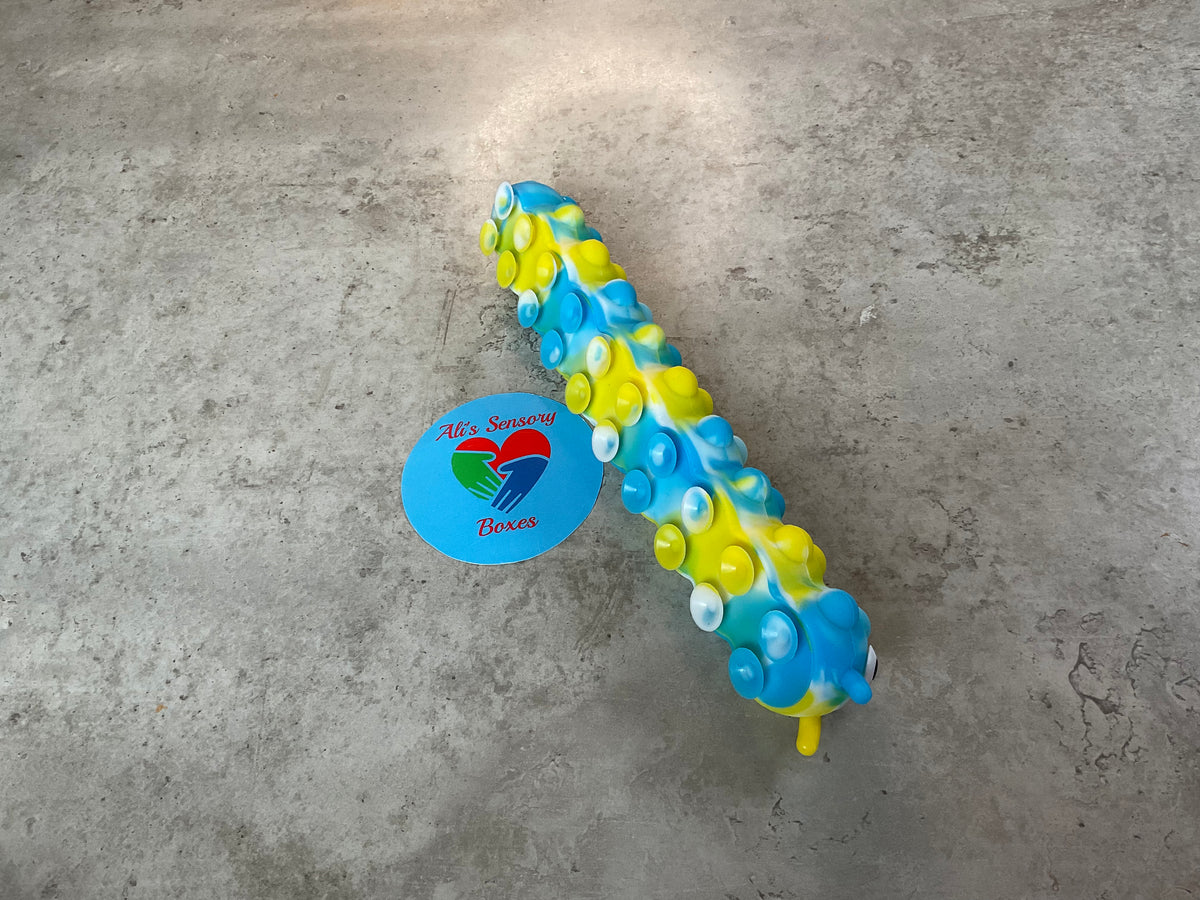 3D Suction Pop It Light Up Caterpillar