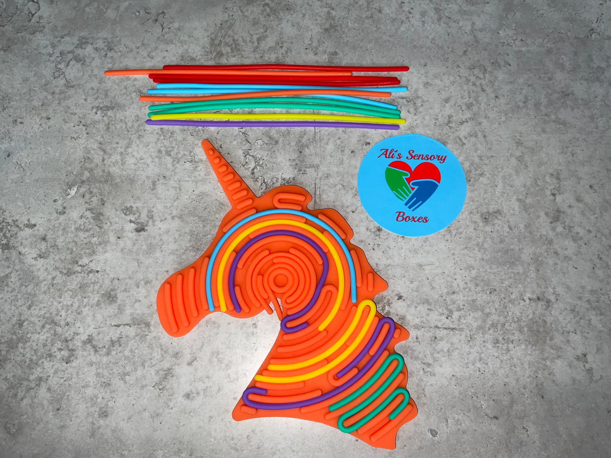 Sensory Board Flexible Unicorn