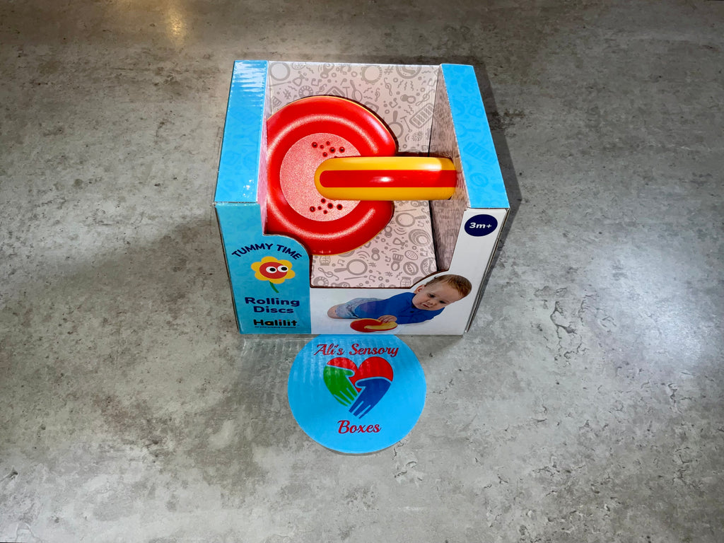Tummy Time Rolling Discs