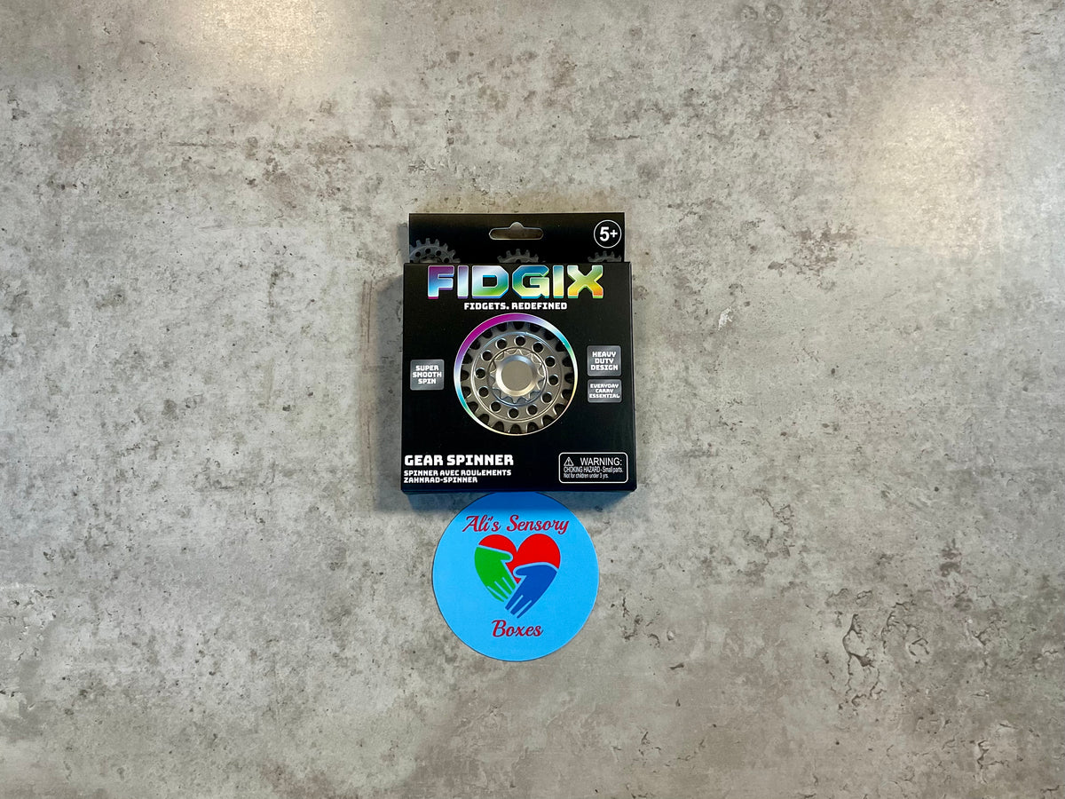 Fidgix Metallic Gear Spinner