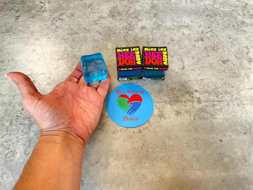 Teenie NeeDoh Blue Nice Ice Baby Bundle