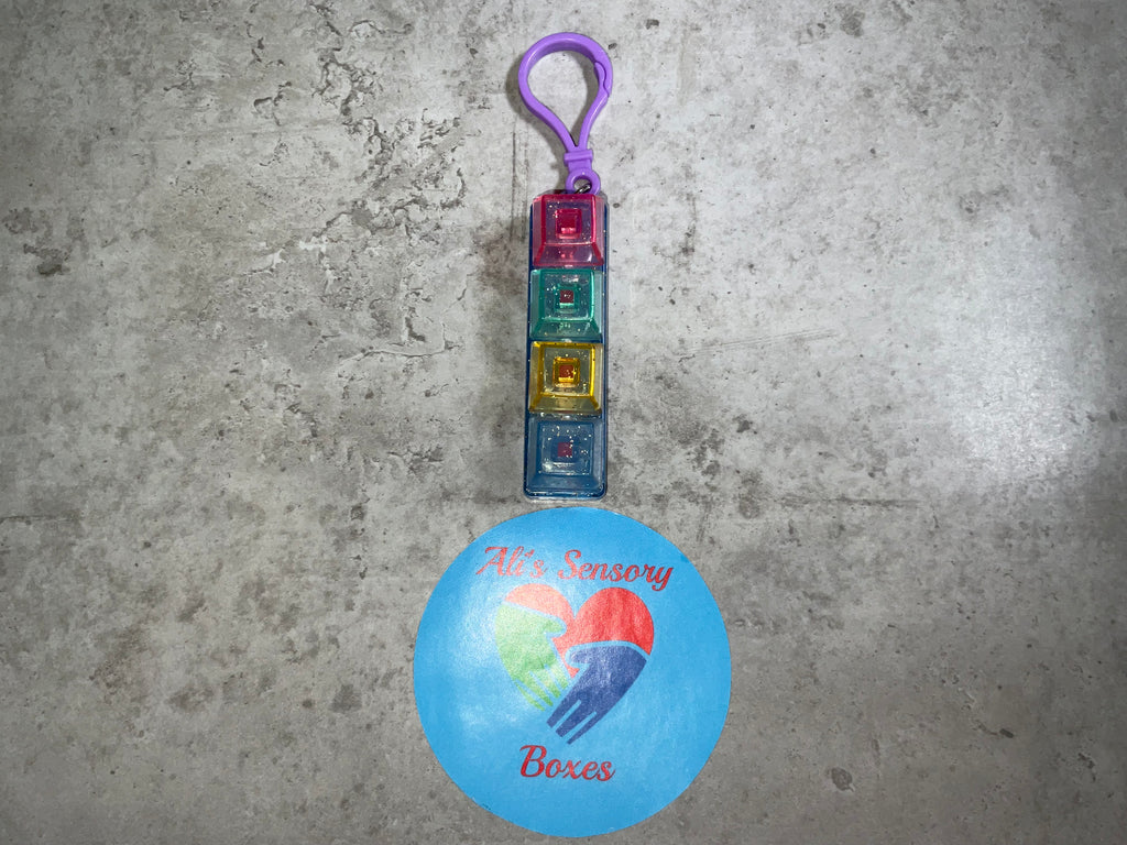 Keyboard Clicker Fidget Keychain