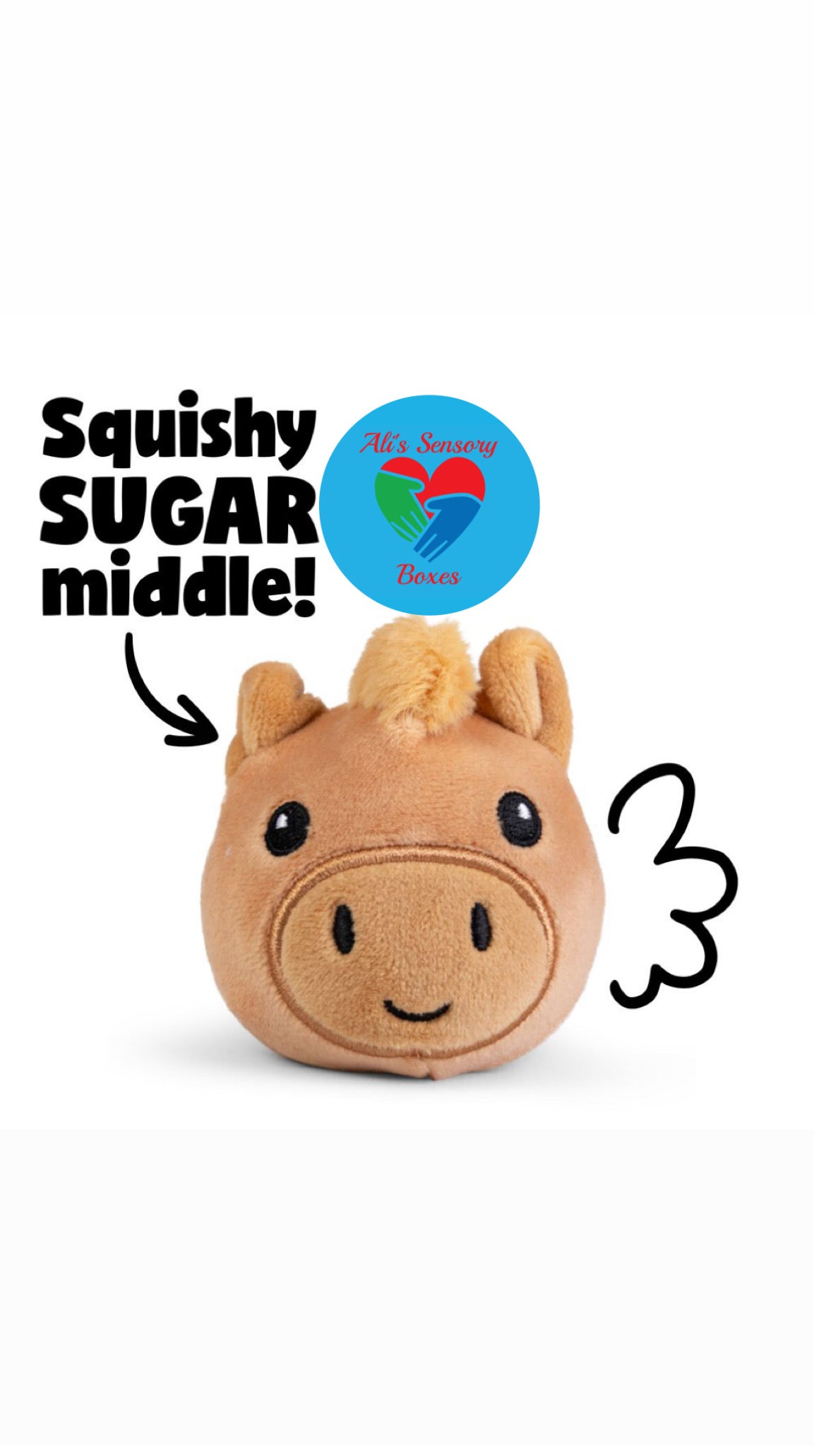Animal Sugar Squishy Plush