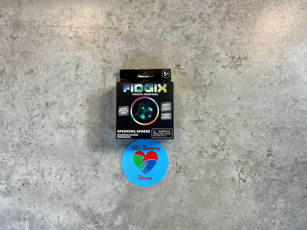 Fidgix Metallic Spinning Sphere