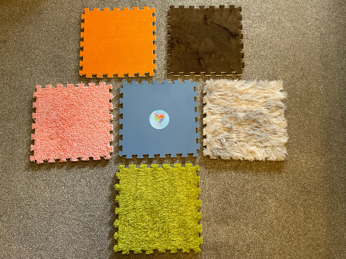 Soft Textured Floor Tiles (set of 6)