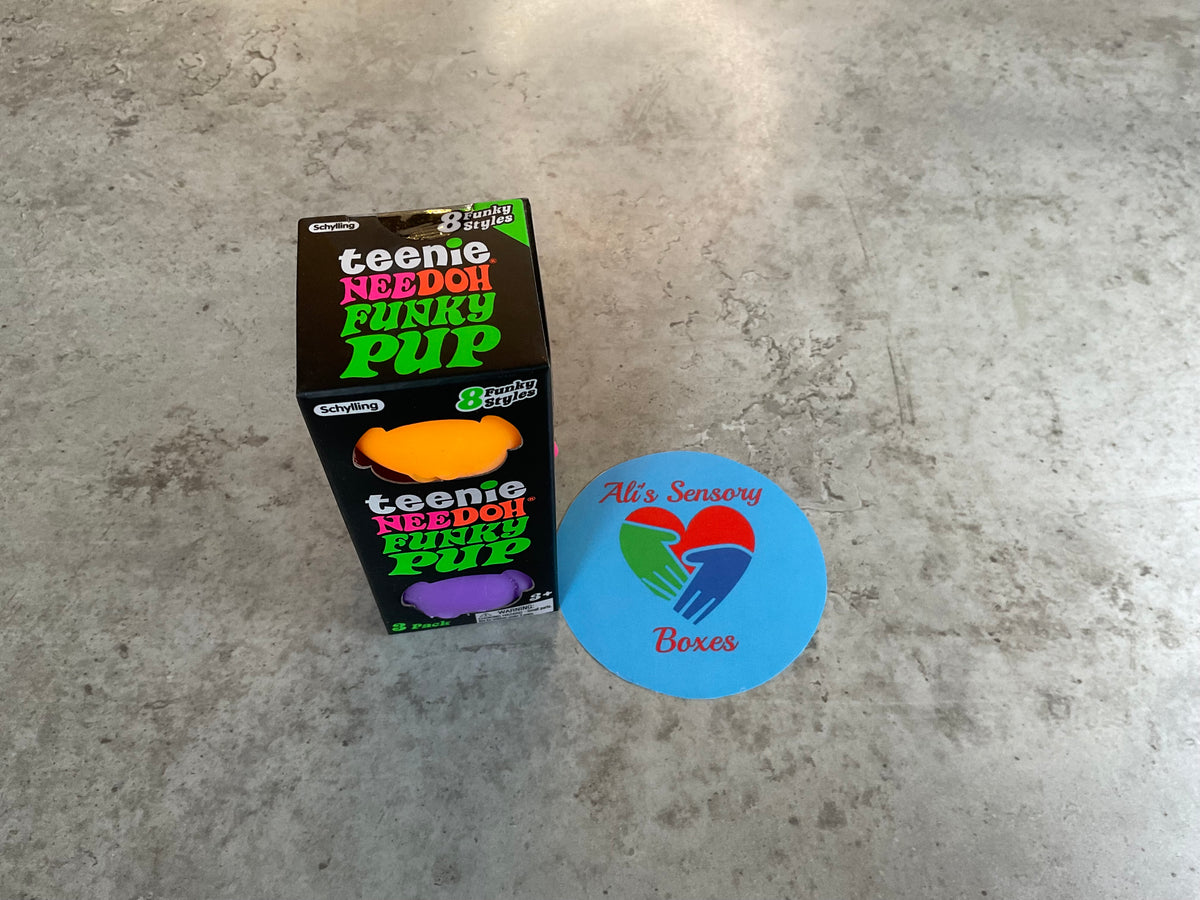 Teenie Needoh Funky Pup Pack of 3