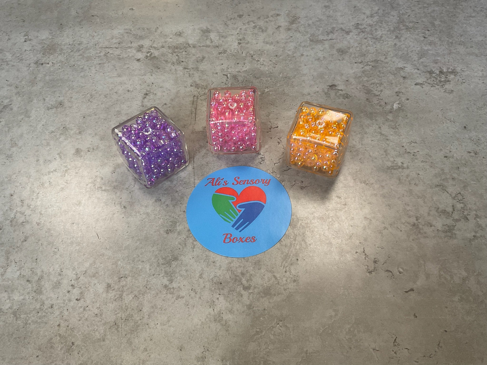 3 Mini ASMR Crunch Cubes