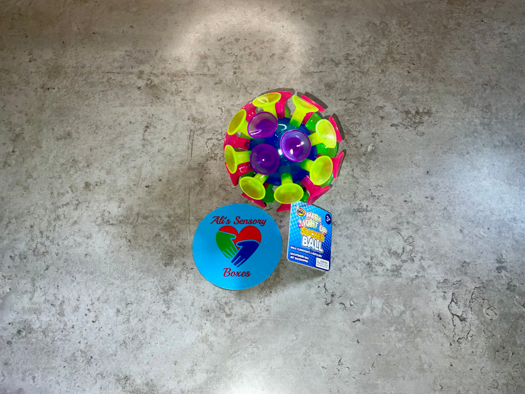 Large Light Up Suction Ball