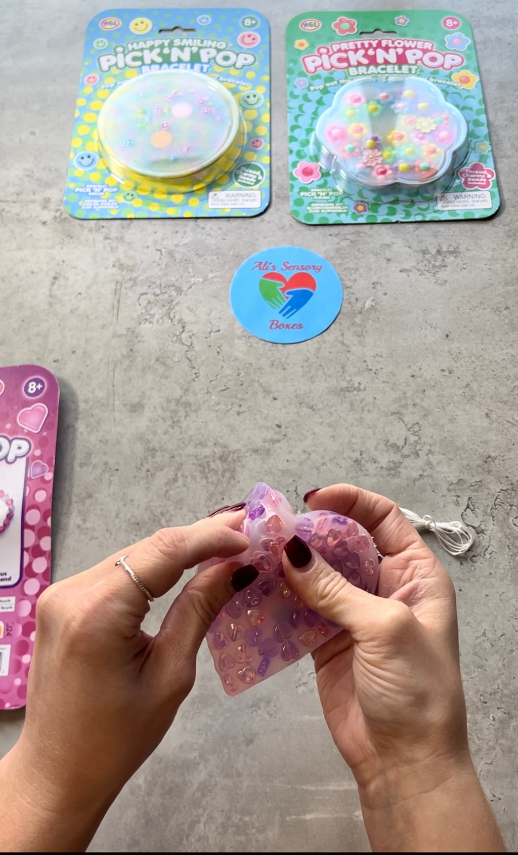Picky Pad Pick and Pop Bracelet