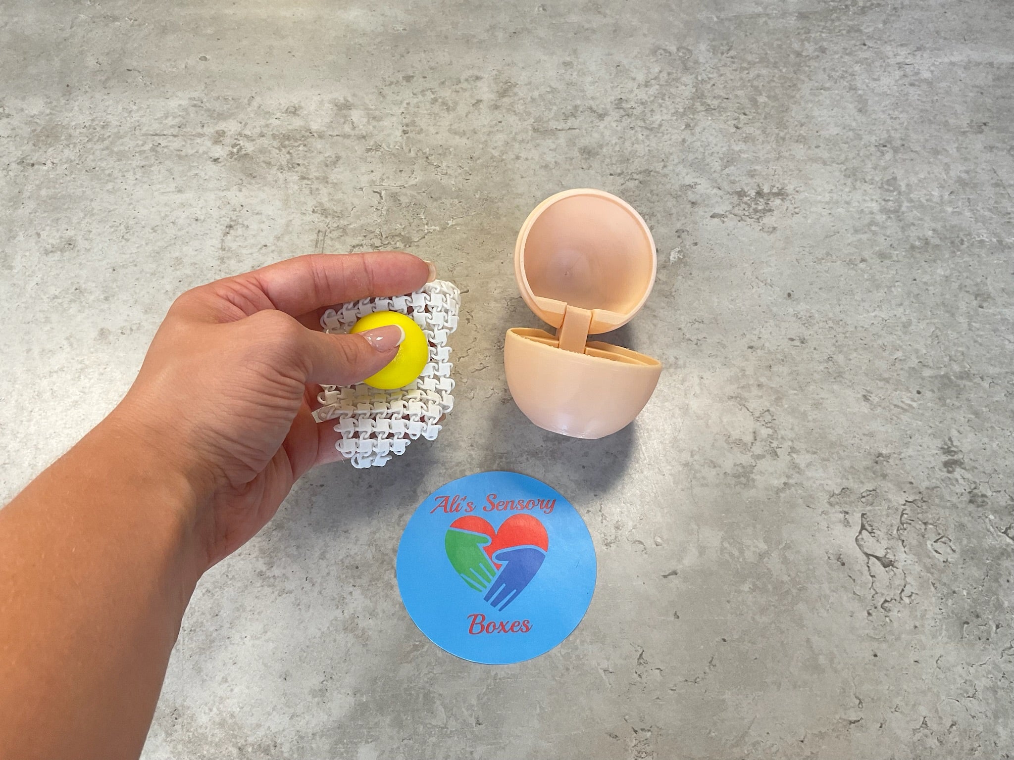 3D Printed Fried Egg Clicker
