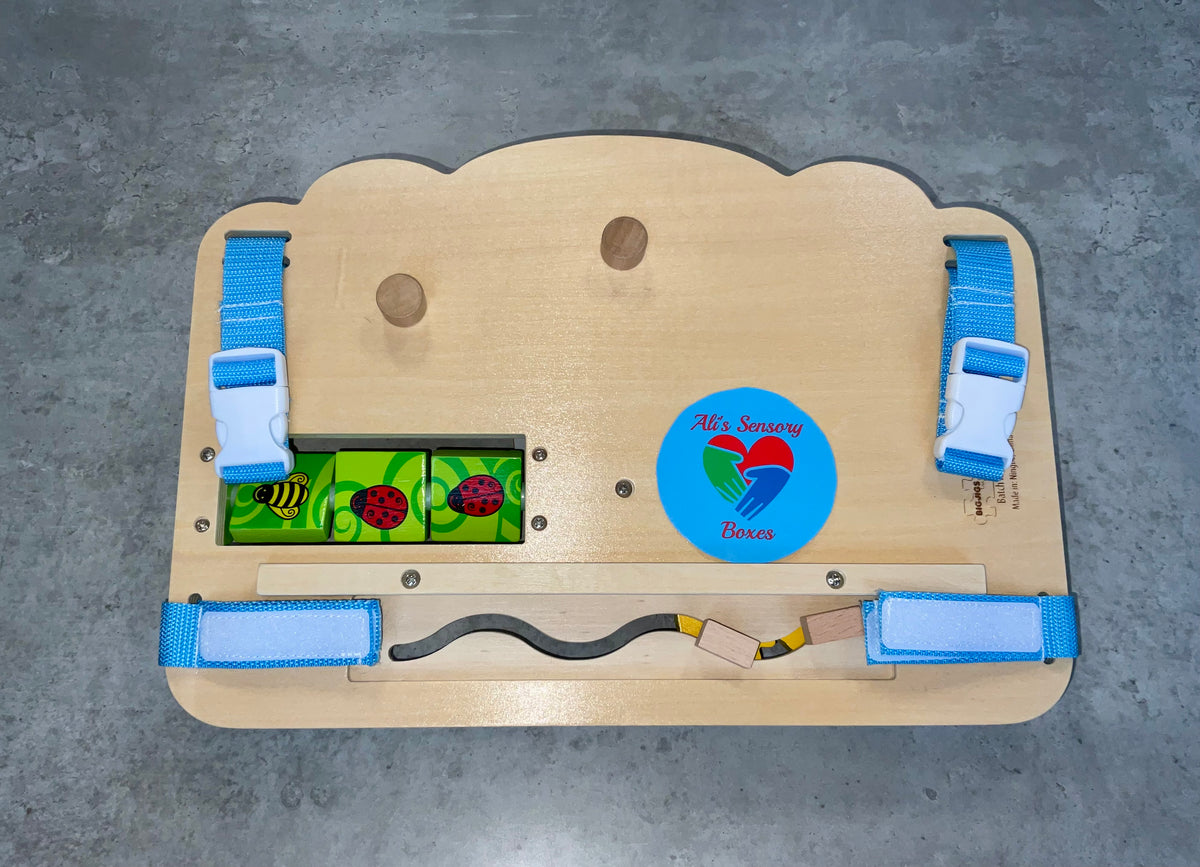 Baby and Toddler Sensory Activity Board