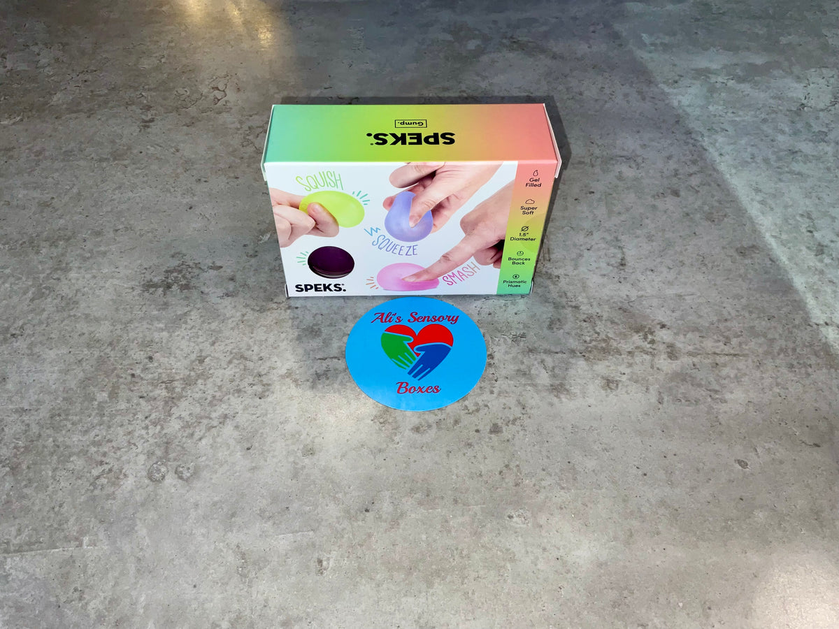 SPEKS Mini Gump 6 Pack - The Memory Gel Stress Ball