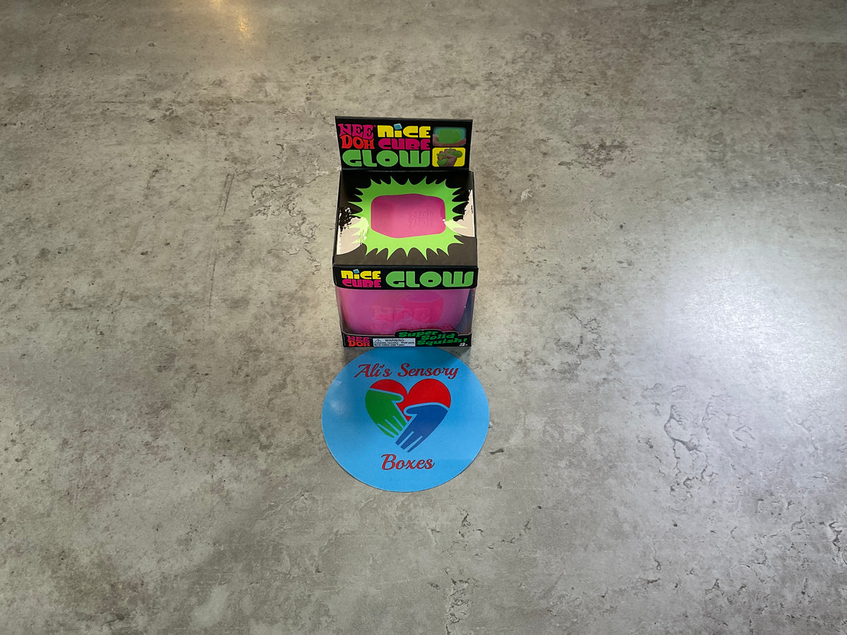 NeeDoh Nice Cube Glow In The Dark