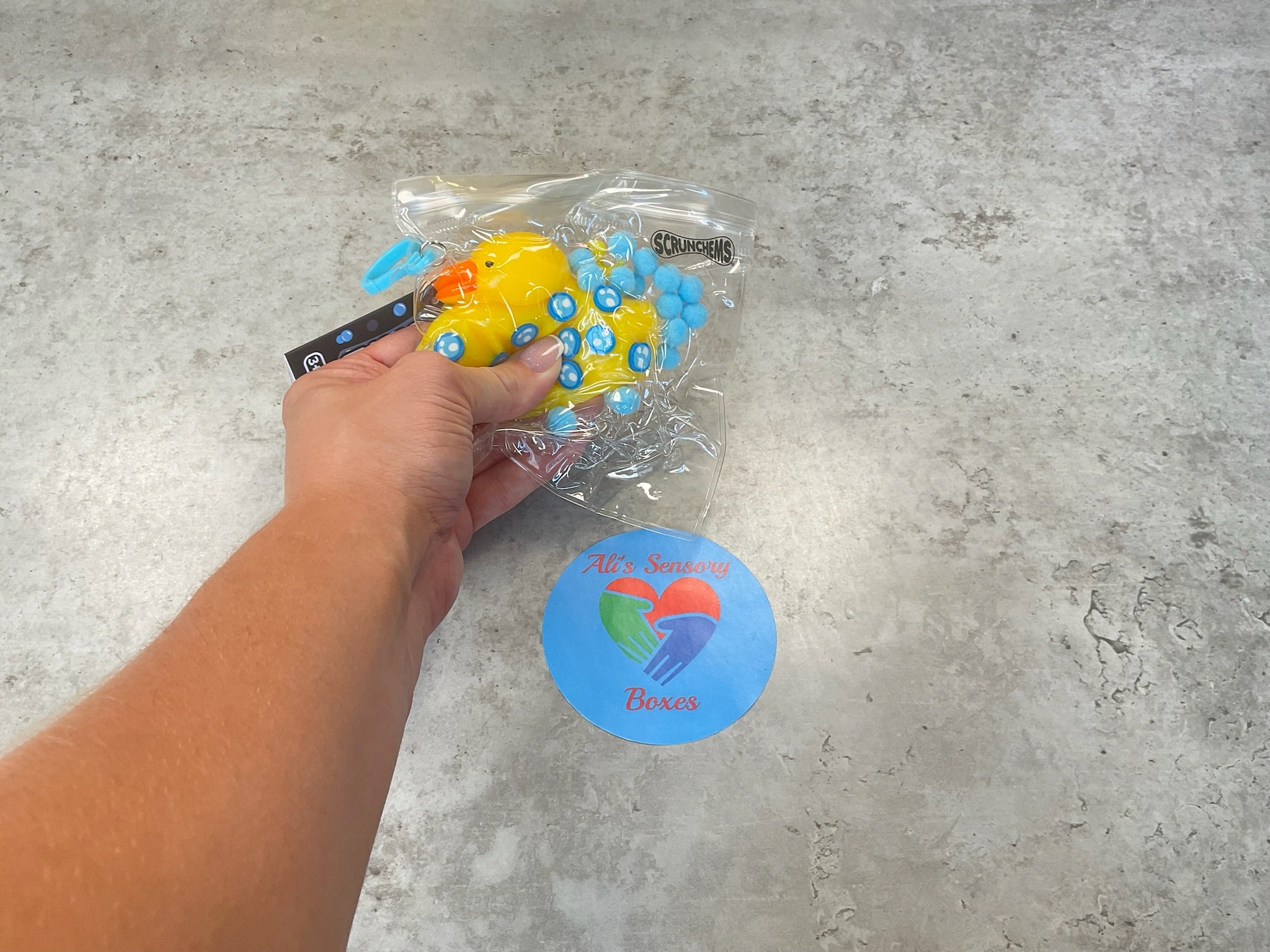 Scrunchems Taba Sticky Squishy Duck