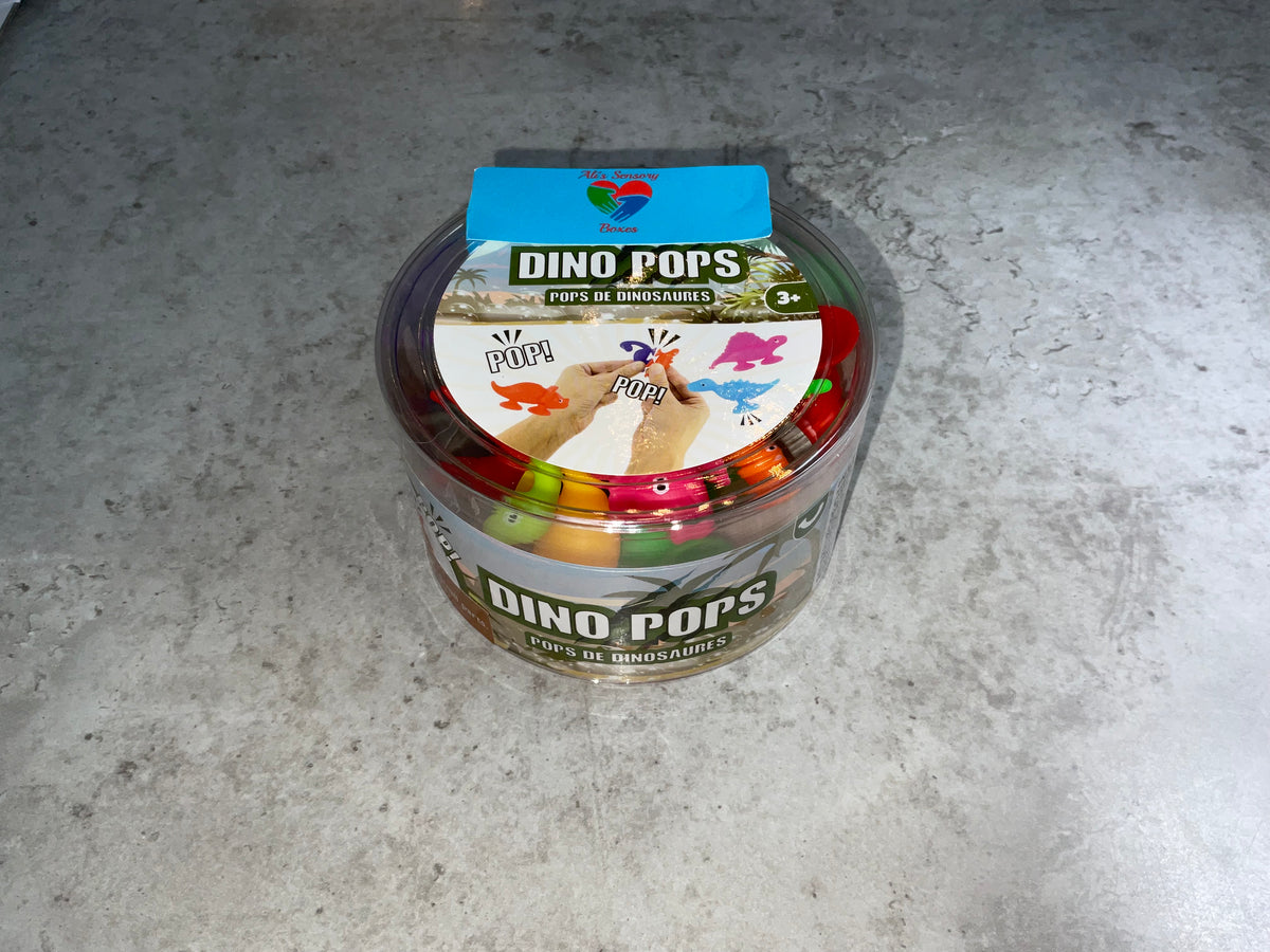 Pack of Dino Suction Pops