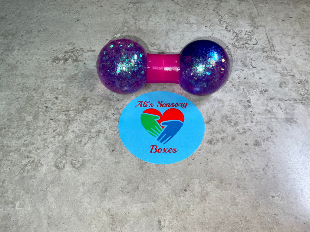 Dumbbell Squish and Swirl