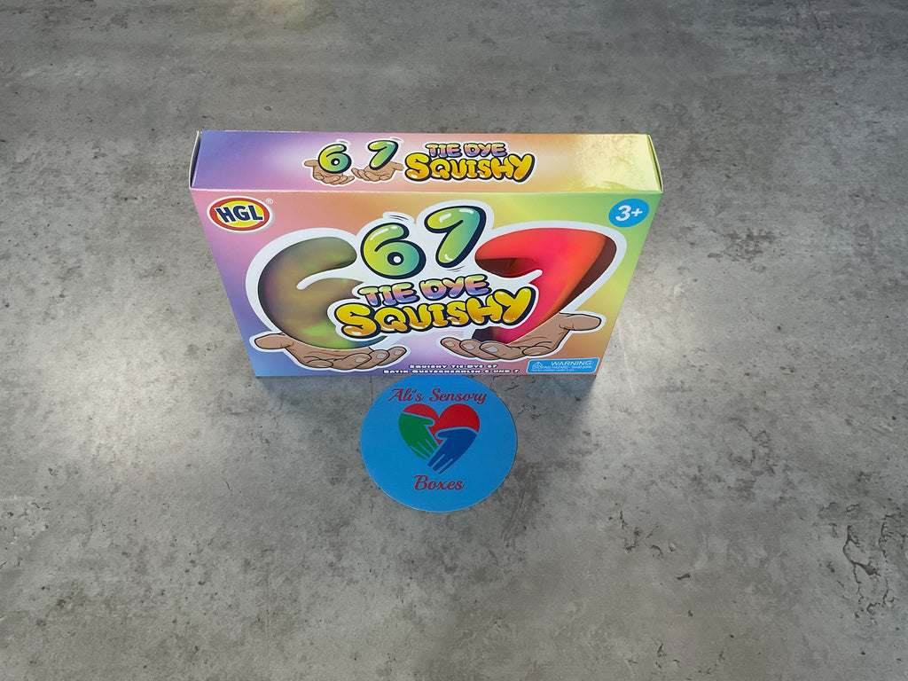 67 Tie Dye Squishy