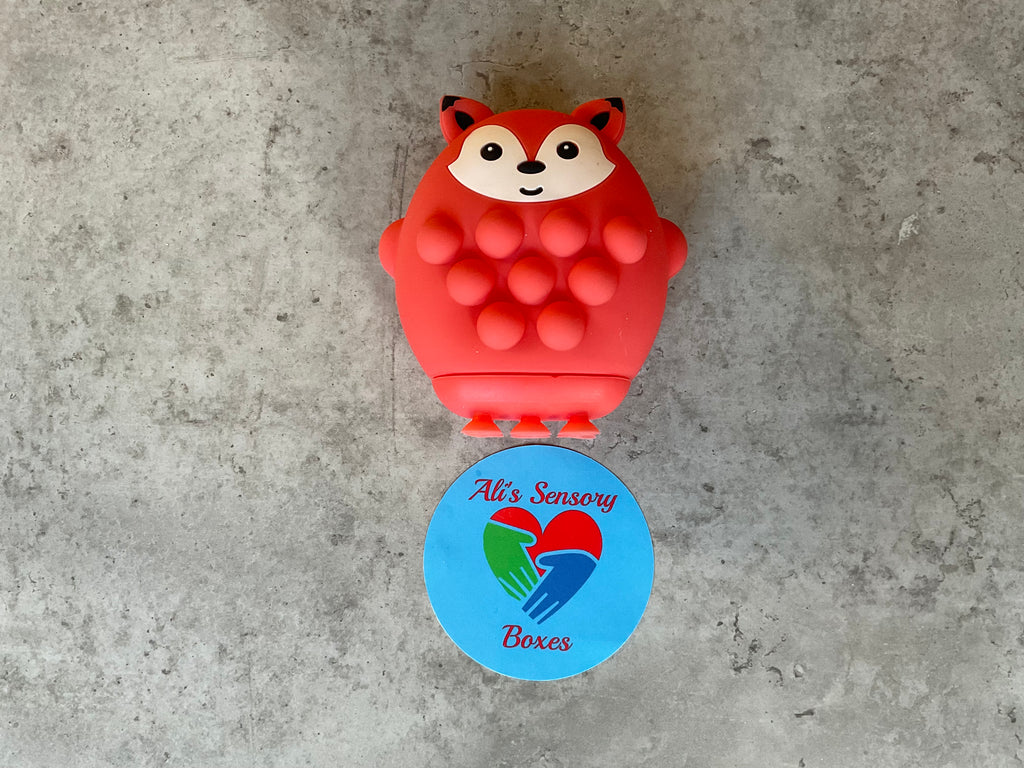 Pop It Suction 3D Animal Toy
