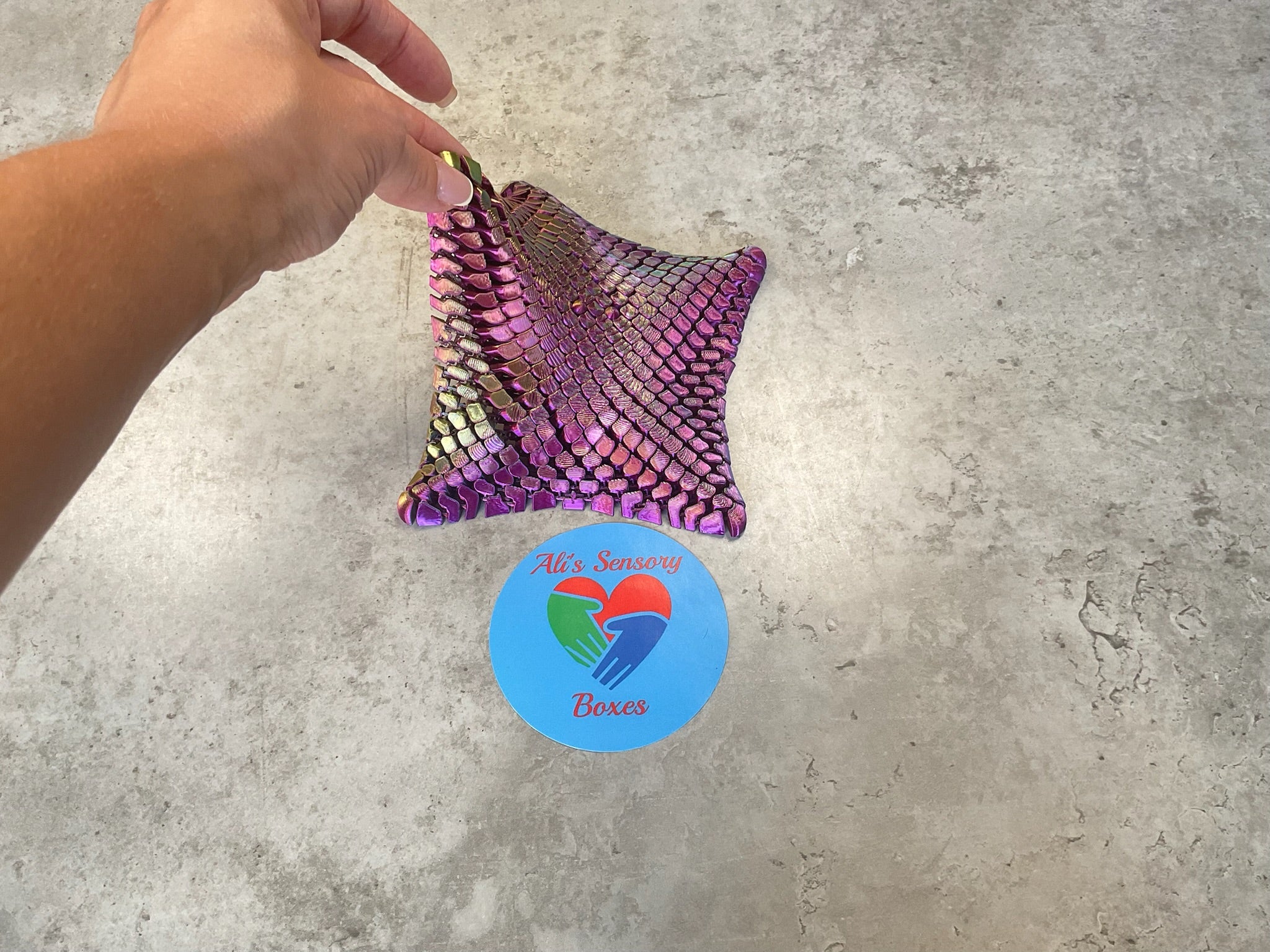 3D Printed Starfish Fidget