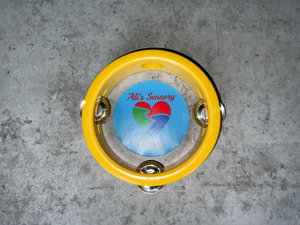 Mini Wooden Tamborine