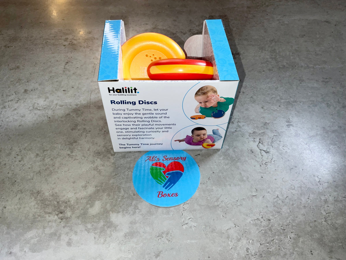 Tummy Time Rolling Discs