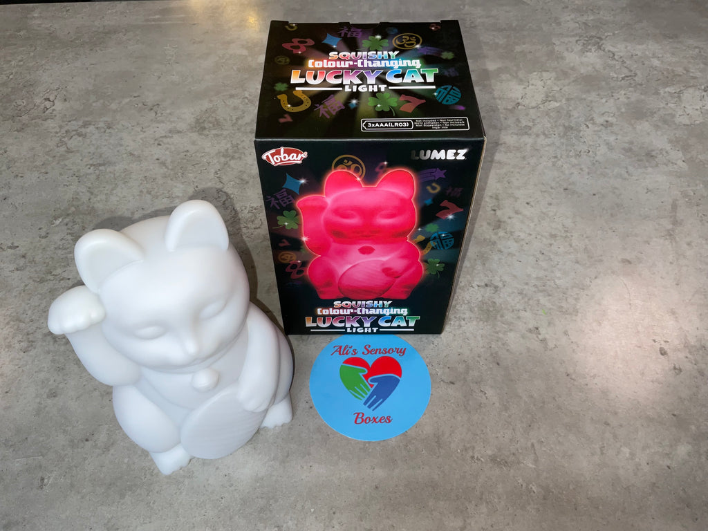 Squishy Colour Changing Cat Light