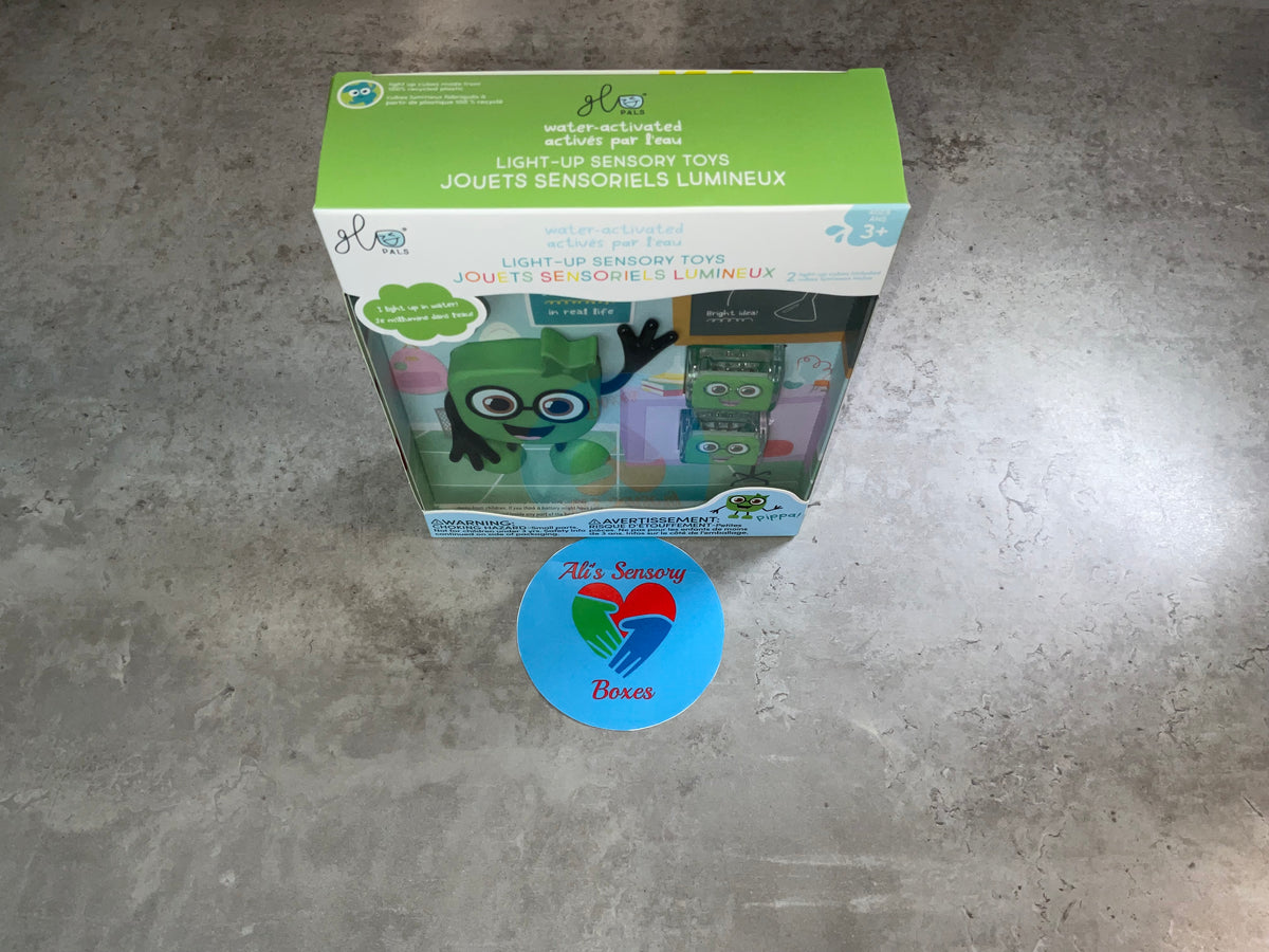 Glo Pals Light Up Sensory Character and Cubes