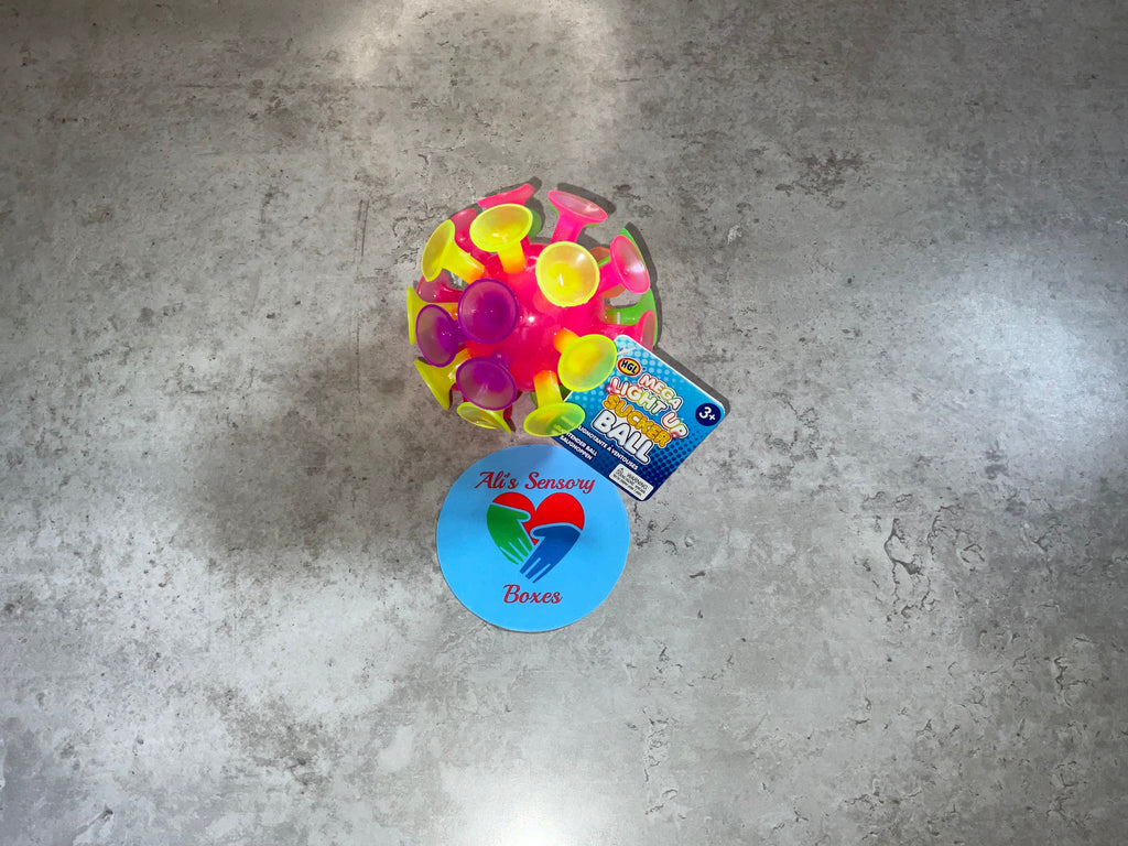 Large Light Up Suction Ball