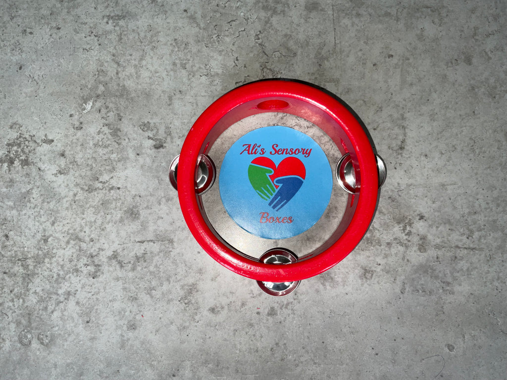 Mini Wooden Tamborine