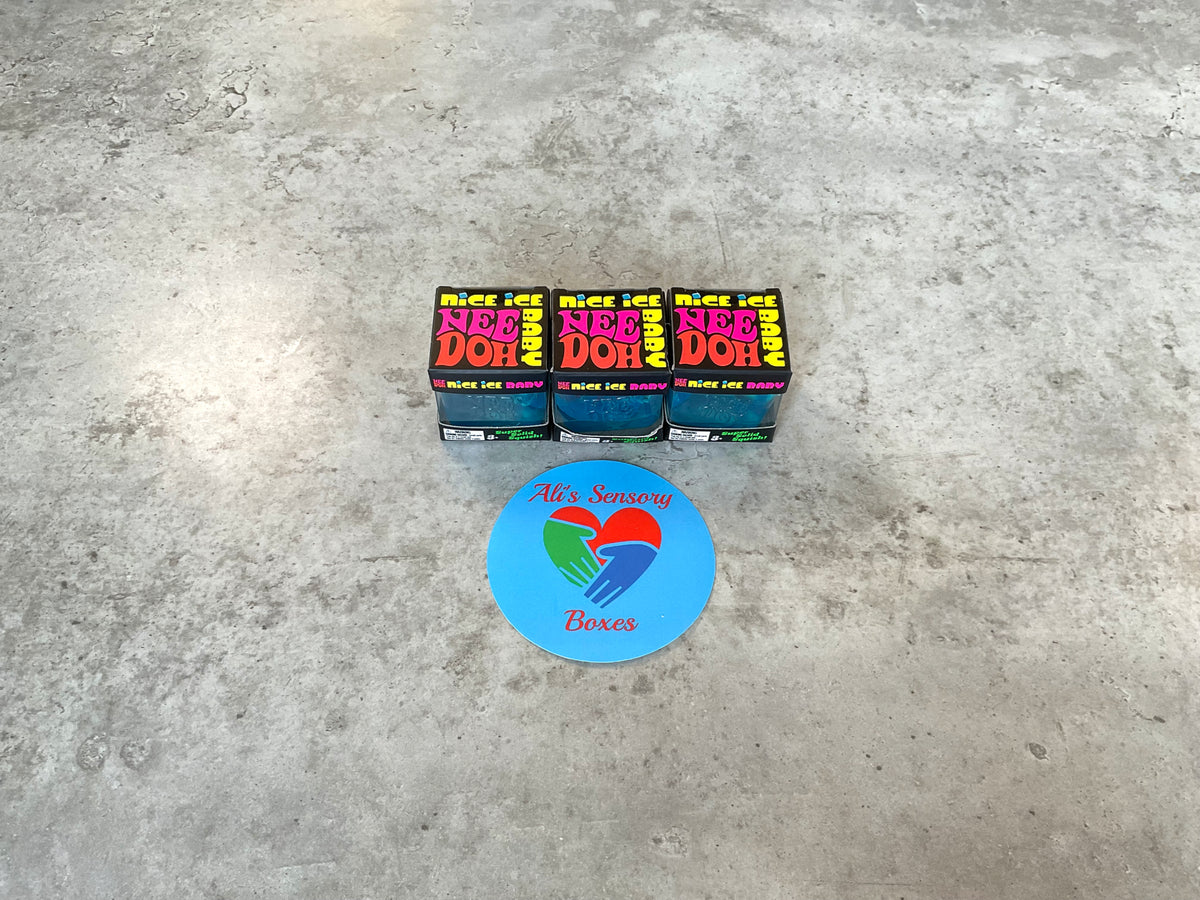 Teenie NeeDoh Blue Nice Ice Baby Bundle