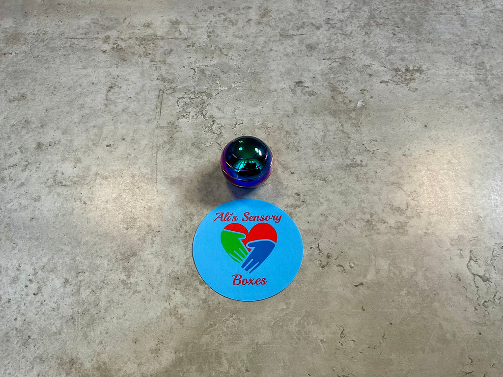Fidgix Metallic Spinning Sphere