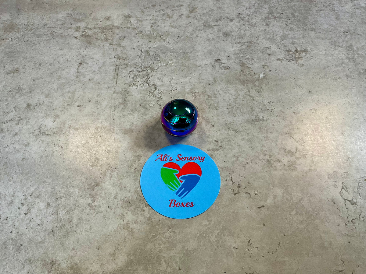 Fidgix Metallic Spinning Sphere
